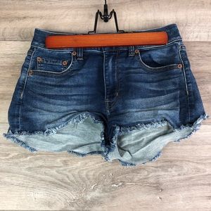AEO Size 4 Jean Shorts Hi-Rise Festival Shorts